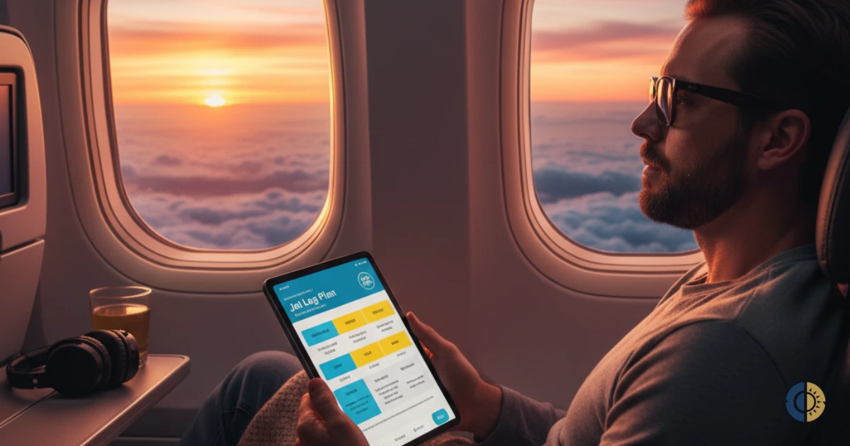 Flying west to Los Angeles